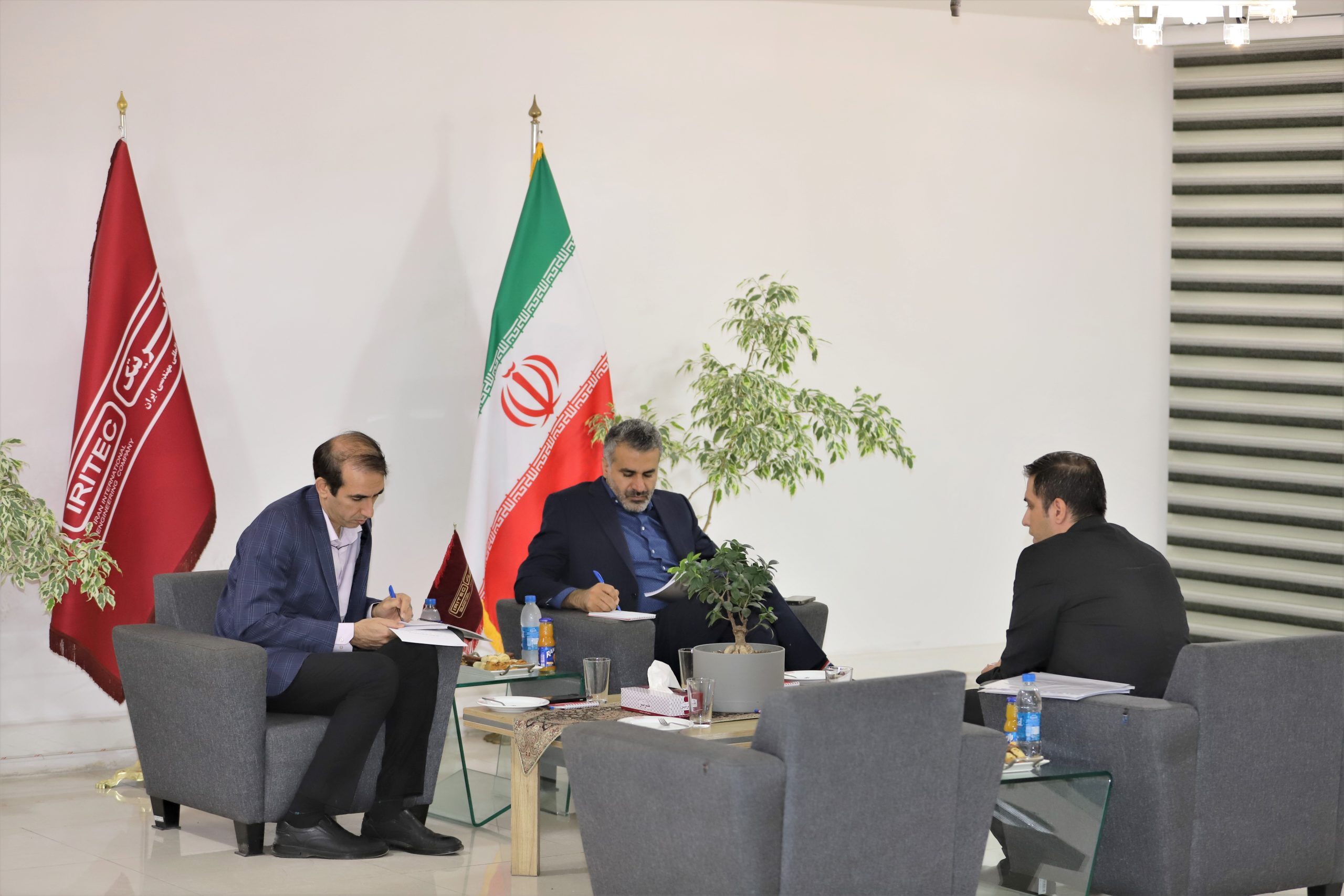 دیدار صمیمانه مدیرعامل ایریتک با کارکنان شرکت