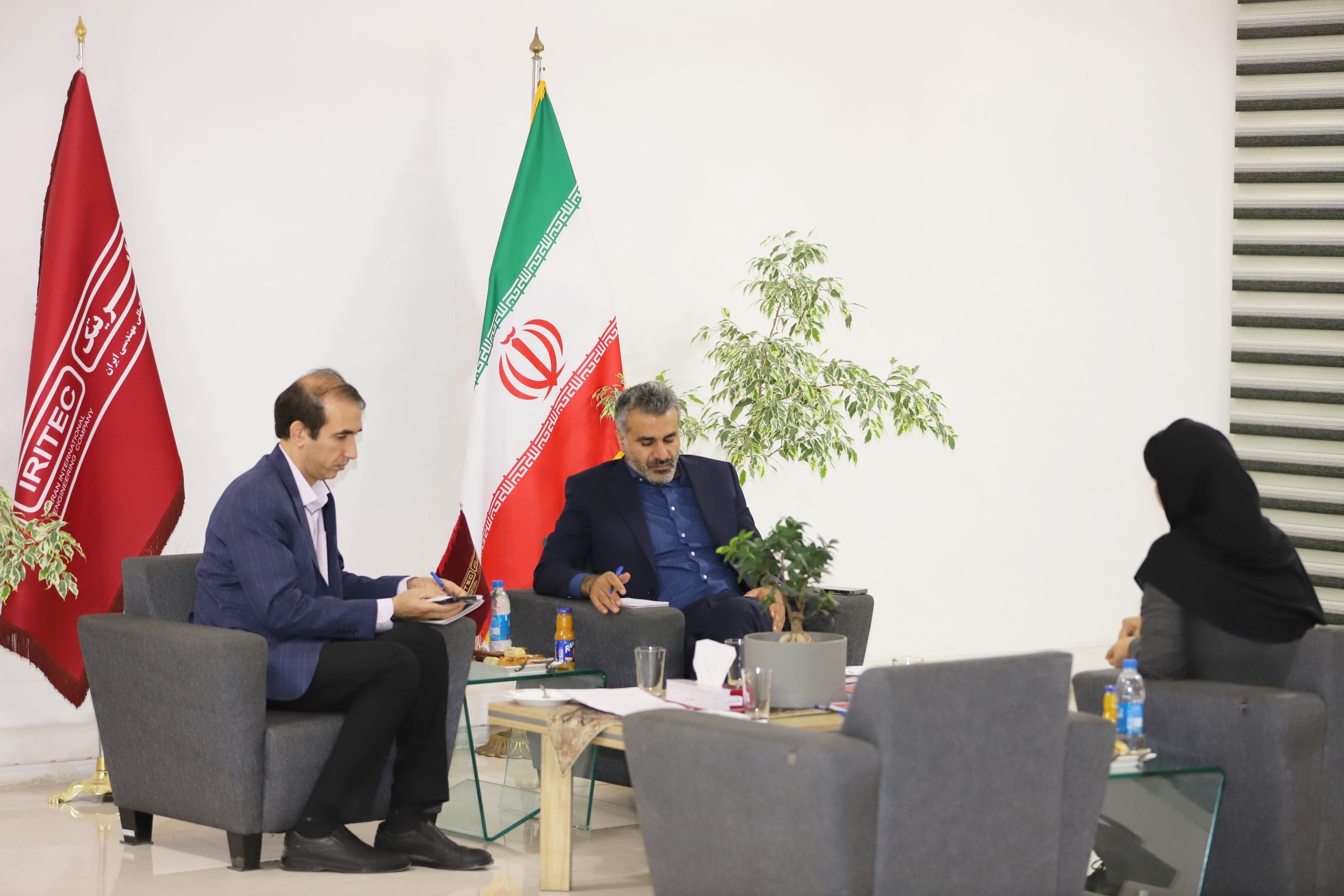 دیدار صمیمانه مدیرعامل ایریتک با کارکنان شرکت