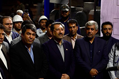 اولین کارخانه تولید هم‌زمان کنسانتره مس و روی کشور در جیرفت افتتاح شد
