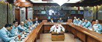 حضور رئیس هیات عامل ایمیدرو در فولاد مبارکه و تأکید بر تداوم جریان تولید