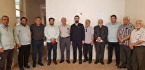 دیدار صمیمانه معاون منابع انسانی و امور اجتماعی با اعضای هیات مدیره کانون بازنشستگان شرکت فولاد خوزستان