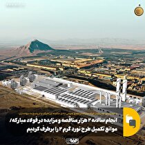 انجام سالانه ۲ هزار مناقصه و مزایده در فولاد مبارکه