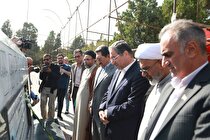 وزیر صمت وارد فرودگاه شهید باکری ارومیه شد/ ادای احترام اتابک به مقام شهدای مرکز استان آذربایجان غربی