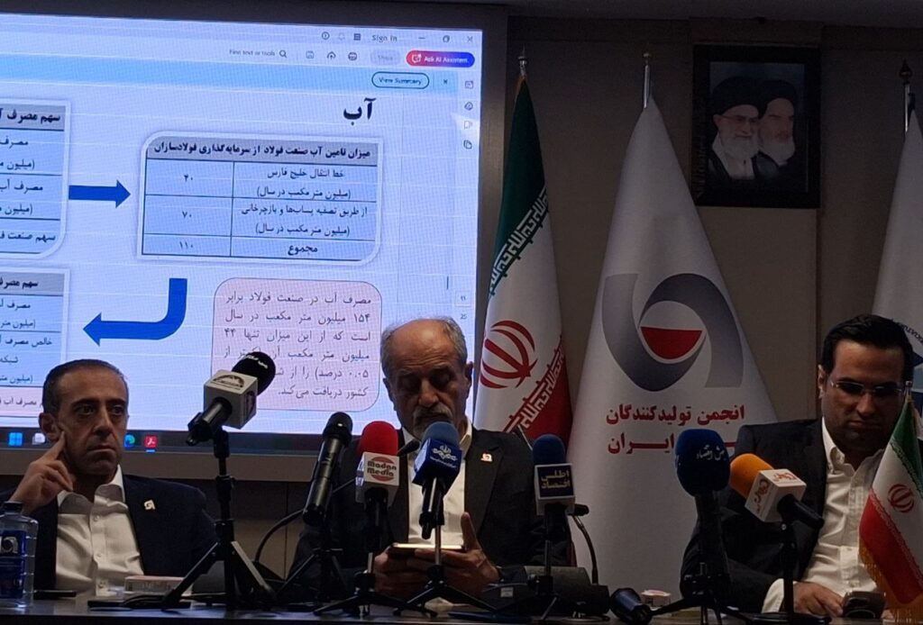 گزارشی از نشست هیات مدیره انجمن تولیدکنندگان فولاد ایران با اصحاب رسانه