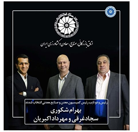 «بهرام شکوری» رئیس کمیسیون معدن اتاق ایران شد