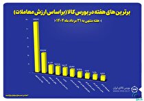 ۱۰ شرکت برتر بورس کالا معرفی شدند