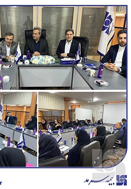 بازدید مدیرعامل و اعضای هیأت مدیره بیمه سرمد از مدیریت شعبه خوزستان و دیدار با نمایندگان استان