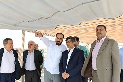 بازدید مدیرعامل گروه فولاد مبارکه از اسکله هیمکو