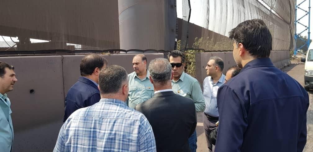 قدردانی مدیرکل حفاظت از محیط زیست خوزستان از اقدامات زیست‌محیطی شرکت فولاد خوزستان