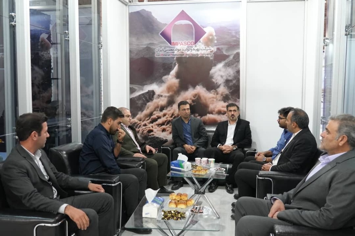 بازدید و برگزاری نشست‌های تخصصی در اولین نمایشگاه معدن و صنایع معدنی غرب کشور در استان همدان