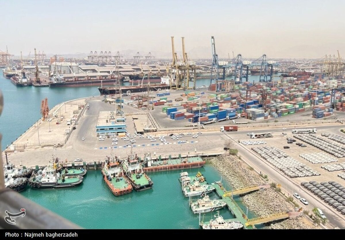 استقرار گمرک در درب ورود بندر شهید رجایی