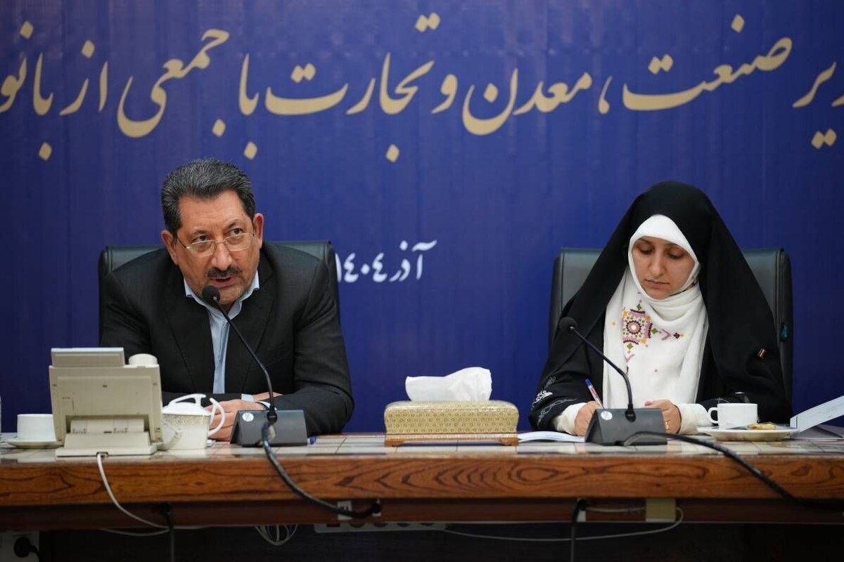 نشست وزیر صمت با معاون رئیس‌جمهور در امور زنان و خانواده و جمعی از زنان کارآفرین