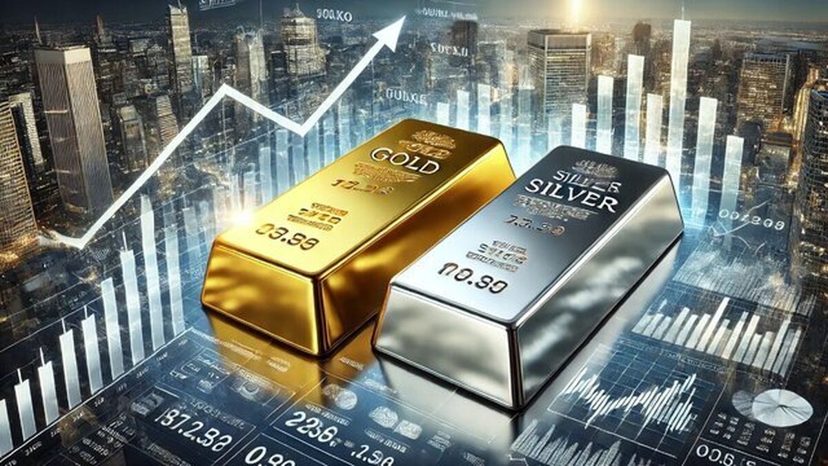 افزایش طلای جهانی و رکوردشکنی نقره