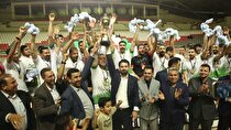 پیام مدیرعامل فولاد غدیر نی‌ریز در پی کسب قهرمانی تیم والیبال فولاد غدیر نی‌ریز در سوپر لیگ والیبال فارس
