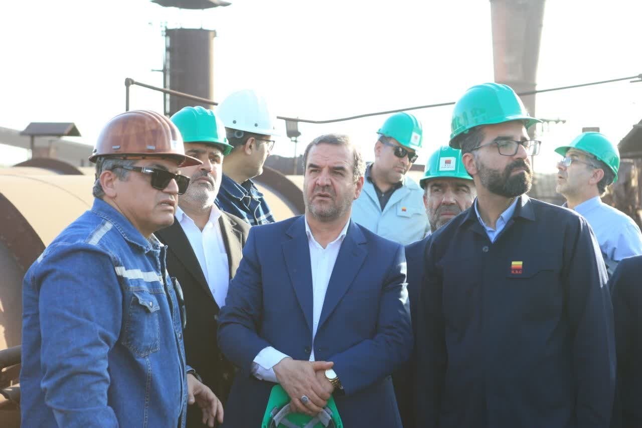 بازدید معاون وزیر دادگستری از شرکت فولاد خوزستان؛ تعامل و همدلی برای عبور از موانع تولید