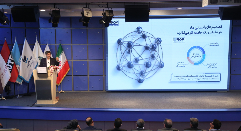 الگوی عبور فولاد مبارکه از بحران به بازسازی هوشمند/ روایت مدیرعامل از خط قرمز صیانت از ۳۰ هزار نیروی انسانی، تخلیه ۱۴ دقیقه‌ای کارخانه و بازسازی بدون تعدیل نیرو